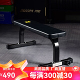 马西（MASSFIT）  专业健身训练多功能哑铃凳椅举重杠铃卧推平凳大承重飞鸟平凳 平凳MX-S300