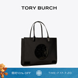Tory Burch 汤丽柏琦 ELLA 大容量手提托特包TB 90479 黑色 001