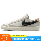 耐克NIKE男板鞋缓震BLAZER LOW运动鞋DV0798-100顶峰白44