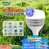 欧普（OPPLE）LED灯泡2级能效灯泡E27螺口商用摆摊大功率厂房工矿灯100瓦白光