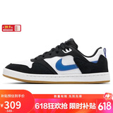 耐克NIKE男女通款板鞋缓震SB ALLEYOOP运动鞋CJ0882-104白黑42.5
