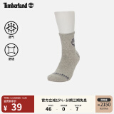添柏岚（Timberland）官方中性长袜新款户外休闲舒适透气|A2Q4K A2Q4K052/中麻灰色 M