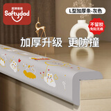 盾牌爸爸儿童防撞条环保无毒软包婴儿保护条墙角包边护角宝宝桌子窗台磕碰