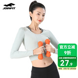 JOINFIT女士哑铃 家用健身运动塑形小哑铃 浸塑女用练臂肌跳操哑铃 1.5KG单只