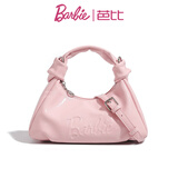 芭比（Barbie）单肩包包女大学生2025年新款轻奢斜挎手提包送闺蜜生日礼物情人节