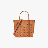 MCM【正品保证】 TONI 迷你托特包菜篮子单肩斜挎包 干邑色