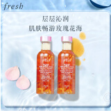 Fresh馥蕾诗大马士革玫瑰密集保湿水100ml（双支装）生日送女友花瓣水