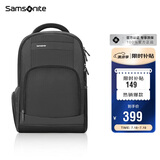 新秀丽（Samsonite）电脑包双肩包商务背包笔记本包休闲都市36B*09010黑色15英寸