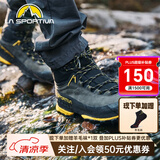 LA SPORTIVA TX5 GTX户外登山鞋重装接近徒步鞋耐磨防滑徒步鞋男女 碳灰/黄 (建议大1码购买) 38