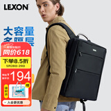 乐上（LEXON）商务双肩包男15.6/17.3英寸笔记本电脑包休闲差旅背包防泼水书包