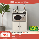 林氏家居置物收纳餐边柜储物柜茶水矮柜客厅北欧简约靠墙酒柜家具林氏木业 【白色】LS187T1-D餐边柜(双门)