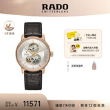 雷达（RADO）瑞士手表晶璨系列男士机械表镂空表盘商务百搭