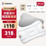 bebebus儿童枕头1-3岁婴儿枕头宝宝四季通用小学生专用成长枕 1-3岁