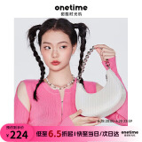 ONETIME甜酷时光机月牙包2025新半月腋下包单肩手提包包女生日礼物送女友