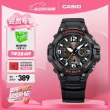 卡西欧（CASIO） SPORT MCW-100H休闲时尚运动男表石英手表 MCW-100H-1AVPF-100米防水