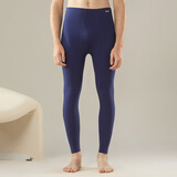 舒雅（Schiesser）男士秋裤精梳棉加绒棉毛裤薄绒柔软保暖裤E5/20731Y 宝蓝 XL 【80-90公斤】