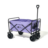 牧高笛（MOBIGARDEN）营地车 户外露营大容量宽轮双刹折叠推车星际 NX23689009 树藤紫