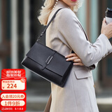 朱尔包包女包头层牛皮软皮单肩斜挎包女时尚中年妈妈包生日礼物女