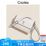 蔻一（Cnoles）包包女包百搭通勤款单肩斜挎小方包高端品牌生日礼物送女友实用