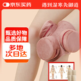 御道膝盖三联铜艾灸盒随身灸家用滤烟艾灸罐几乎无烟艾炙盒防烫温灸包