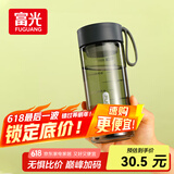 富光夏季女运动水杯儿童便携杯男夏天杯子随手杯 灰黑色 550ml