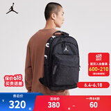 NIKE JORDAN 耐克AJ双肩背包大学生电脑包男女大容量书包 多彩色／正黑色 8/20(49x30x17cm)