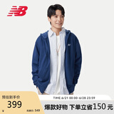 NEW BALANCE 外套男款休闲百搭户外时尚舒适潮流卫衣MJ41501 NNY L