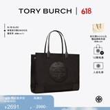 Tory Burch 汤丽柏琦 ELLA 大容量手提托特包TB 87116 黑色 001 OS