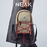NEAK户外徒步双肩包女小型登山包迷你轻便爬山背包骑行包七夕礼物 松木色（可放11寸平板）