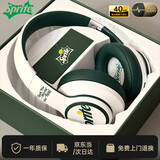 可口可乐雪碧耳机头戴式无线蓝牙耳机 电竞游戏重低音音乐运动耳机苹果华为小米通用 七夕年货新年礼物