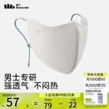 蕉下（beneunder）超透气防晒口罩男全脸防晒骑行面罩防风骑行口罩护脸基尼藤雾灰
