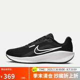 耐克NIKE跑步鞋女缓震透气DOWNSHIFTER 13运动鞋FD6476-001黑白35.5