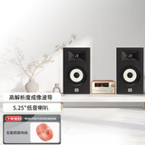 JBL STAGE A130发烧HIFI书架音箱木质影院无源环绕客厅卧室茶室电视桌面组合音响播放器功放 【顶配版】STAGE A130 CD功放一体机套装