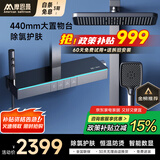摩恩曼系列恒温花洒套装数显增压淋浴花洒全套氛围灯钢琴按键玻璃 M813-除氯护肤【枪灰恒温】