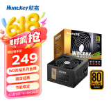 航嘉（Huntkey）WD500K 金牌500W电脑电源（80PLUS金牌/单路40A/全电压/LLC+SR+DC-DC/智能温控/apex英雄）