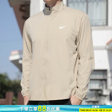 耐克（NIKE）外套男上衣 25夏秋季新款运动服休闲透气跑步快干防风衣梭织夹克 FB7500-251/卡其色/晒图退10 L (175/92A)
