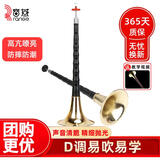 音域D调唢呐仿乌木黄碗初学练习演奏高端成人唢呐乐器
