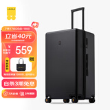 地平线8号（LEVEL8）行李箱 密码拉杆箱女男托运旅行PC箱26英寸大容量 旅行者系列黑色