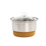 单个茶具消毒锅配件茶吧机电磁炉消毒锅自动上水电热炉消毒锅适配家禄福森功福万千明灶名宇麦茶珍视界盈悦 全自动金色消毒锅