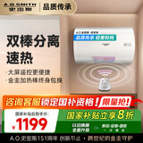 史密斯（A.O.SMITH）60升佳尼特国家补贴电热水器 金圭内胆包8年 双棒速热 遥控 大屏 短款 CTE-60TT-B