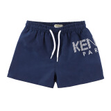 高田贤三 KENZO KIDS 奢侈品童装 男童藏蓝色涤纶短裤 KN38538 49 2A/2岁/86cm