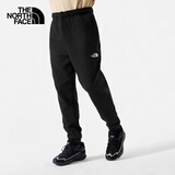 The North Face北面针织长裤男户外休闲宽松版卫裤7QUW 黑色/JK3 M