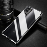 AOYAMIC 适用荣耀30手机壳荣耀30pro保护套30s全包防摔气囊硅胶软壳青春版简约透明超薄男女款 荣耀30pro/30pro+ 5G 透明白+水凝膜