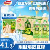 达利园青梅绿茶饮料青梅果汁果味茶饮品1L*12瓶 夏日大瓶装饮料 整箱