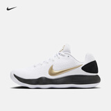 耐克男子实战篮球鞋冬季抗扭低帮NIKE HYPERDUNK 2017 LOW HV1793 170白/金属金/黑 40