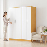 金经金属钢制衣柜主卧室家用出租房铁艺落地柜环保铁皮儿童衣橱长1.5米