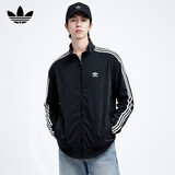 阿迪达斯 （adidas）三叶草系列 男子 WOVEN FBIRD TT 梭织外套 KB2466 黑色 L