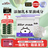 祺安熊猫乳木果油婴儿护臀纸尿裤M码60片10-16斤超薄透气成长裤箱装