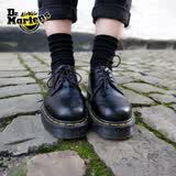 马丁博士（Dr.Martens）1461 Bex女春季爆款通勤光面皮小厚底皮鞋 黑色 38 尺码偏小