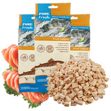 喵达（Meowstard）冻干宠物零食鸡肉鳕鱼鸭肉冻干粒猫咪互动奖励零食成幼猫营养食品 三文鱼70g